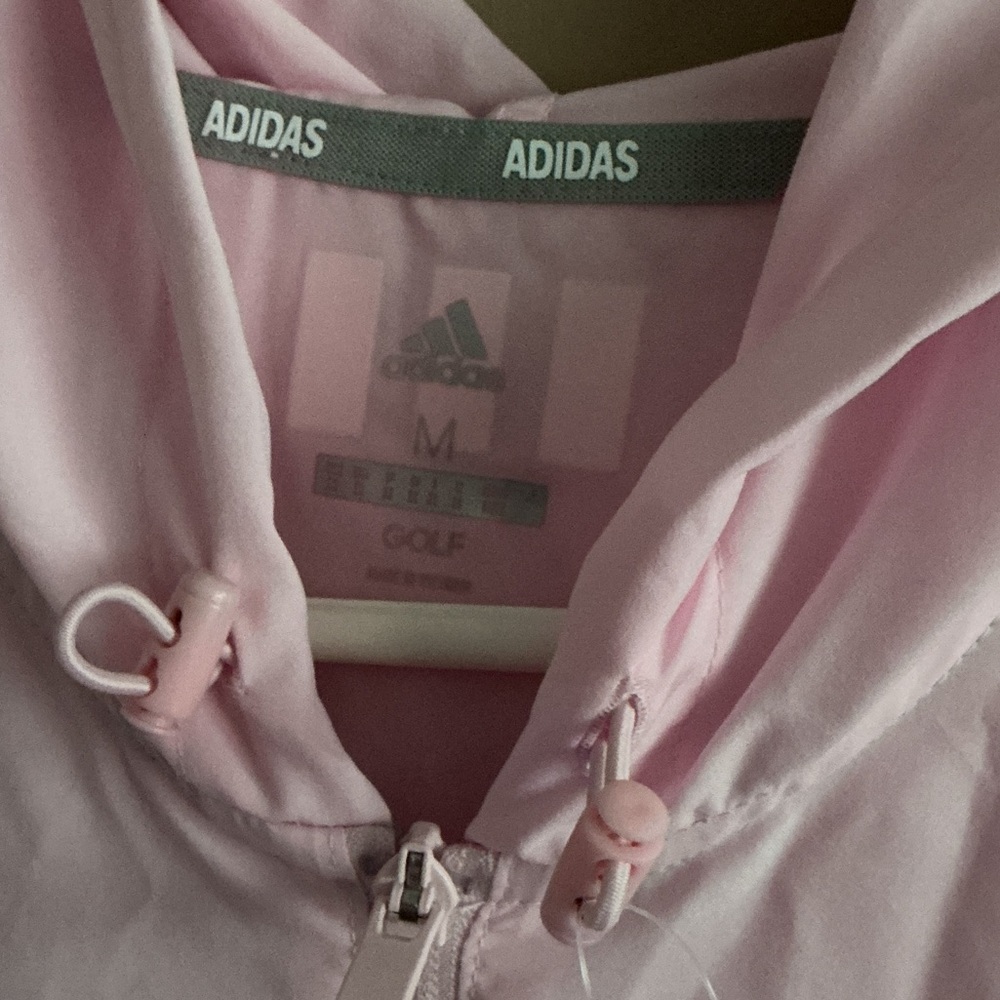 NWT Adidas Soft Pink Golf Jacket - Picture 2 of 6